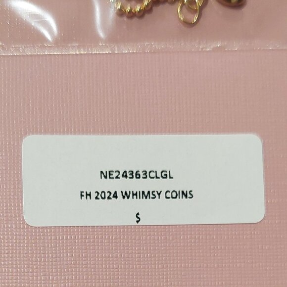 NWT - Emberly Gold Tone Cutout Elephant Pendant Necklace - Picture 7 of 9